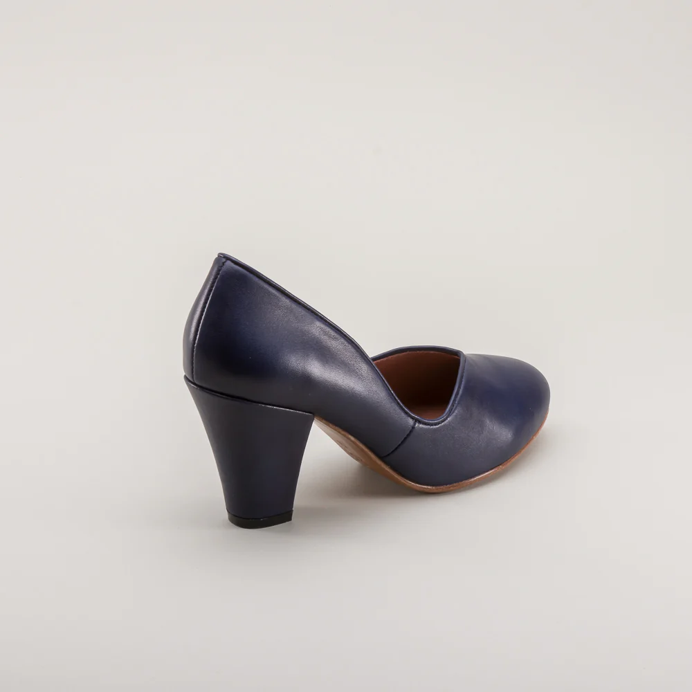 Marilyn Vintage Pumps (Navy Blue) - Image 7