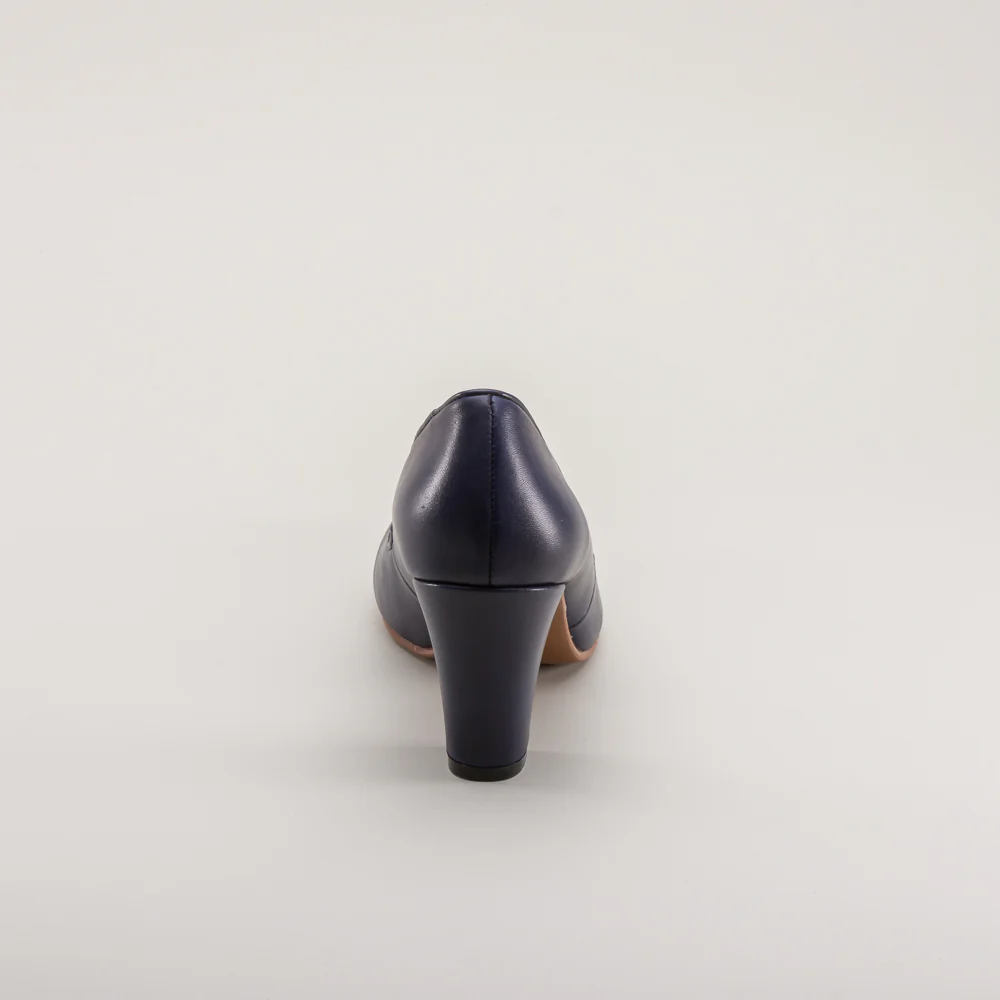 Marilyn Vintage Pumps (Navy Blue) - Image 8