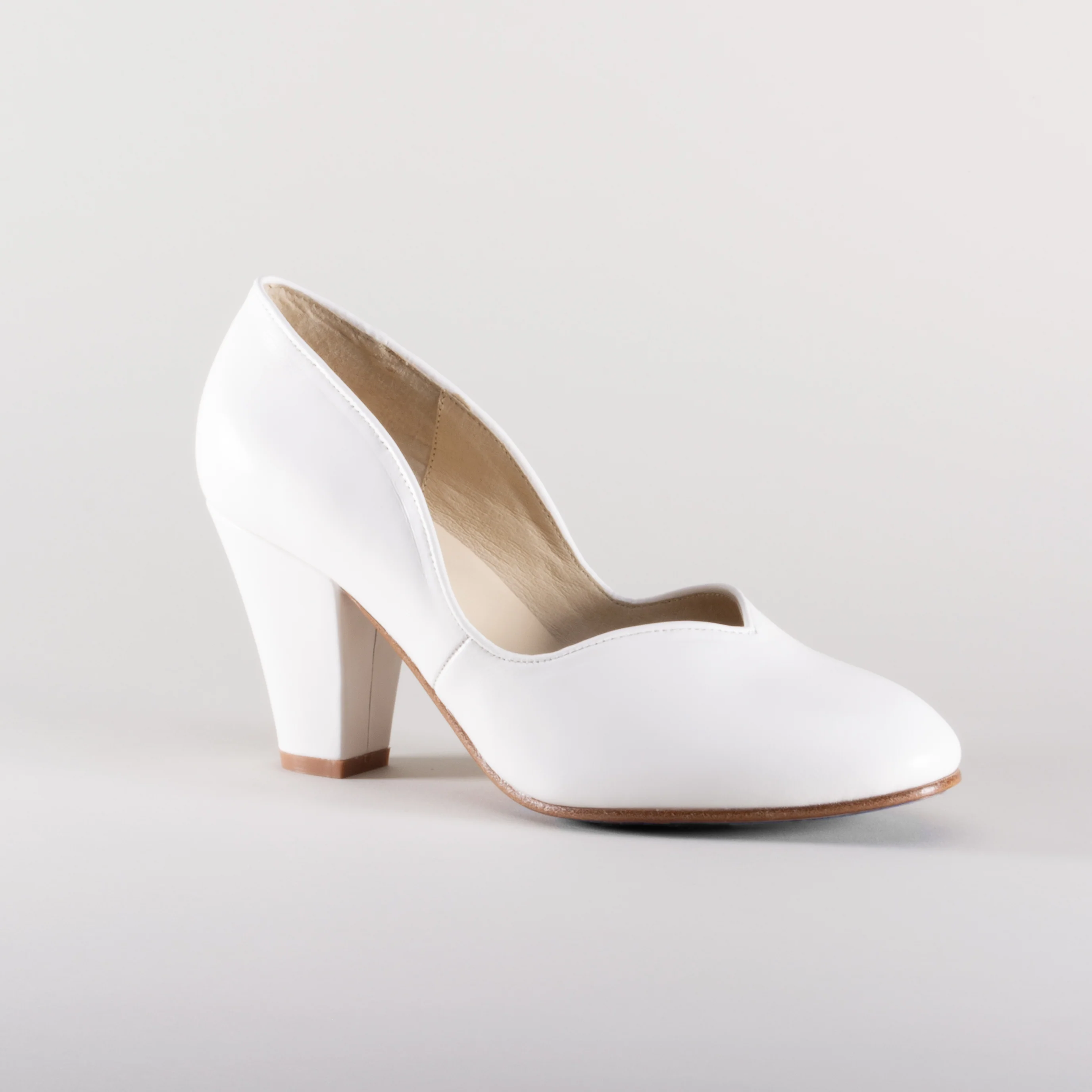 Marilyn Vintage Pumps (Soft Ivory) - Image 7