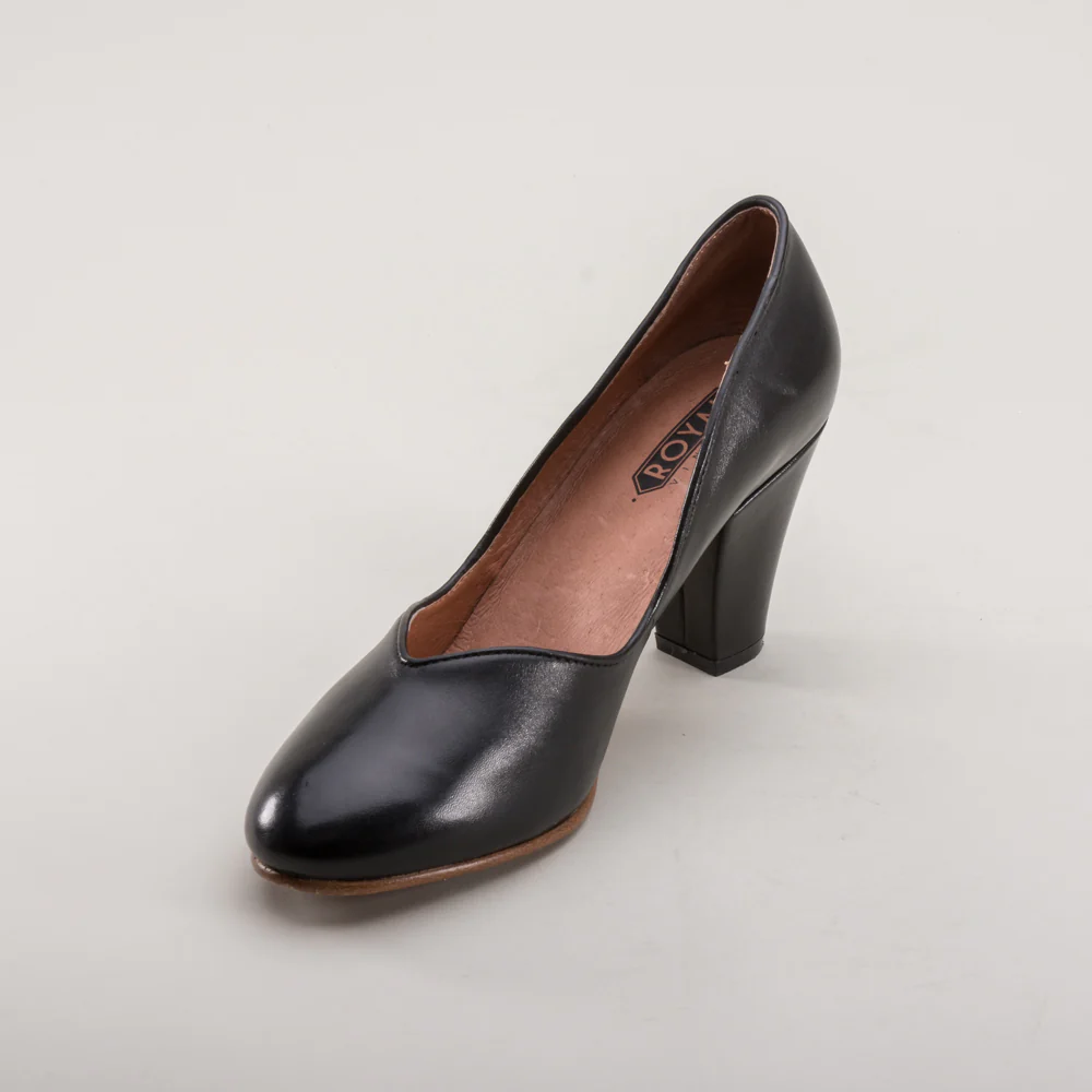 Marilyn Vintage Pumps Wide (Black) - Image 11