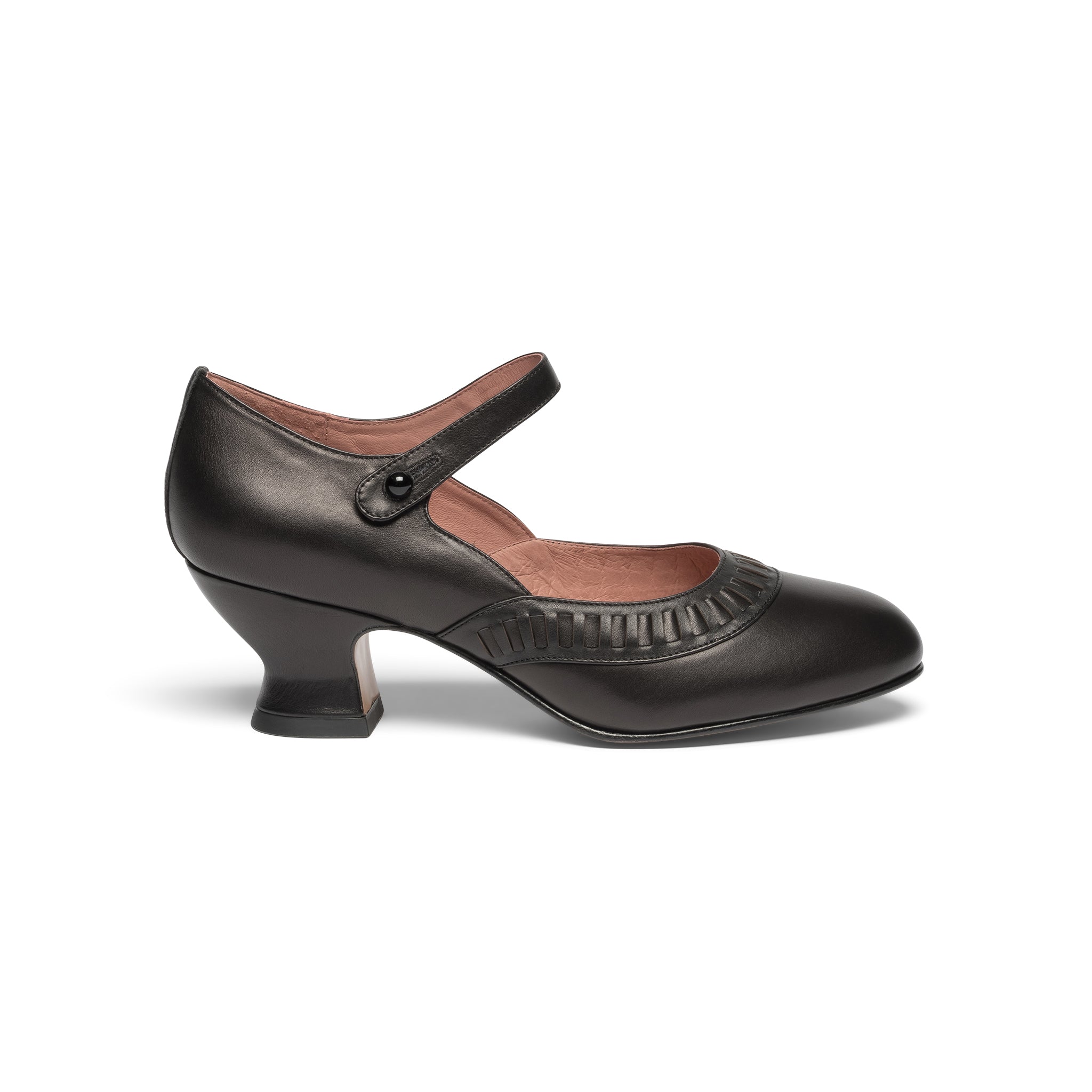 Marjorie 1920s Shoes (Black) - Image 3