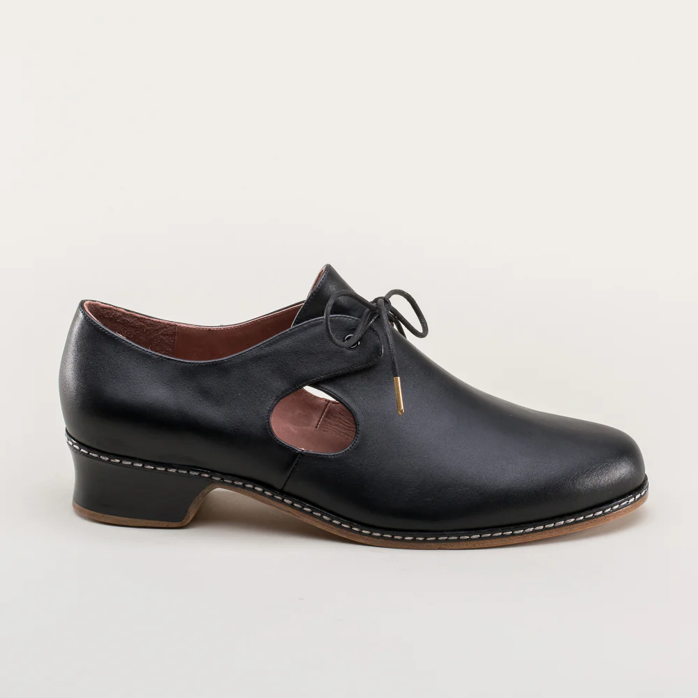 Marlowe Men's Renaissance Shoes (Black) - Image 3