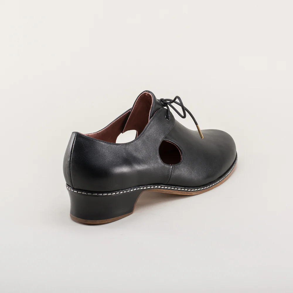 Marlowe Men's Renaissance Shoes (Black) - Image 4