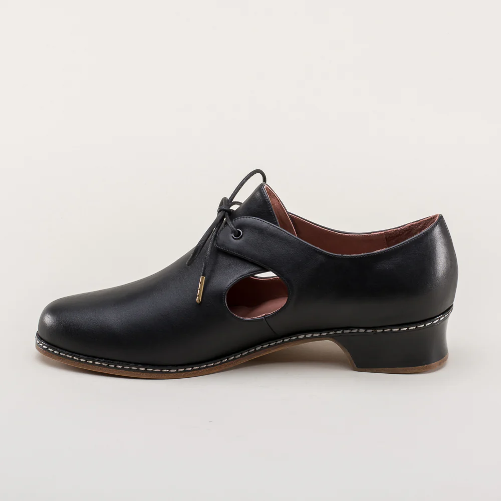 Marlowe Men's Renaissance Shoes (Black) - Image 7