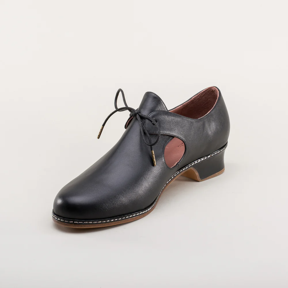 Marlowe Men's Renaissance Shoes (Black) - Image 8