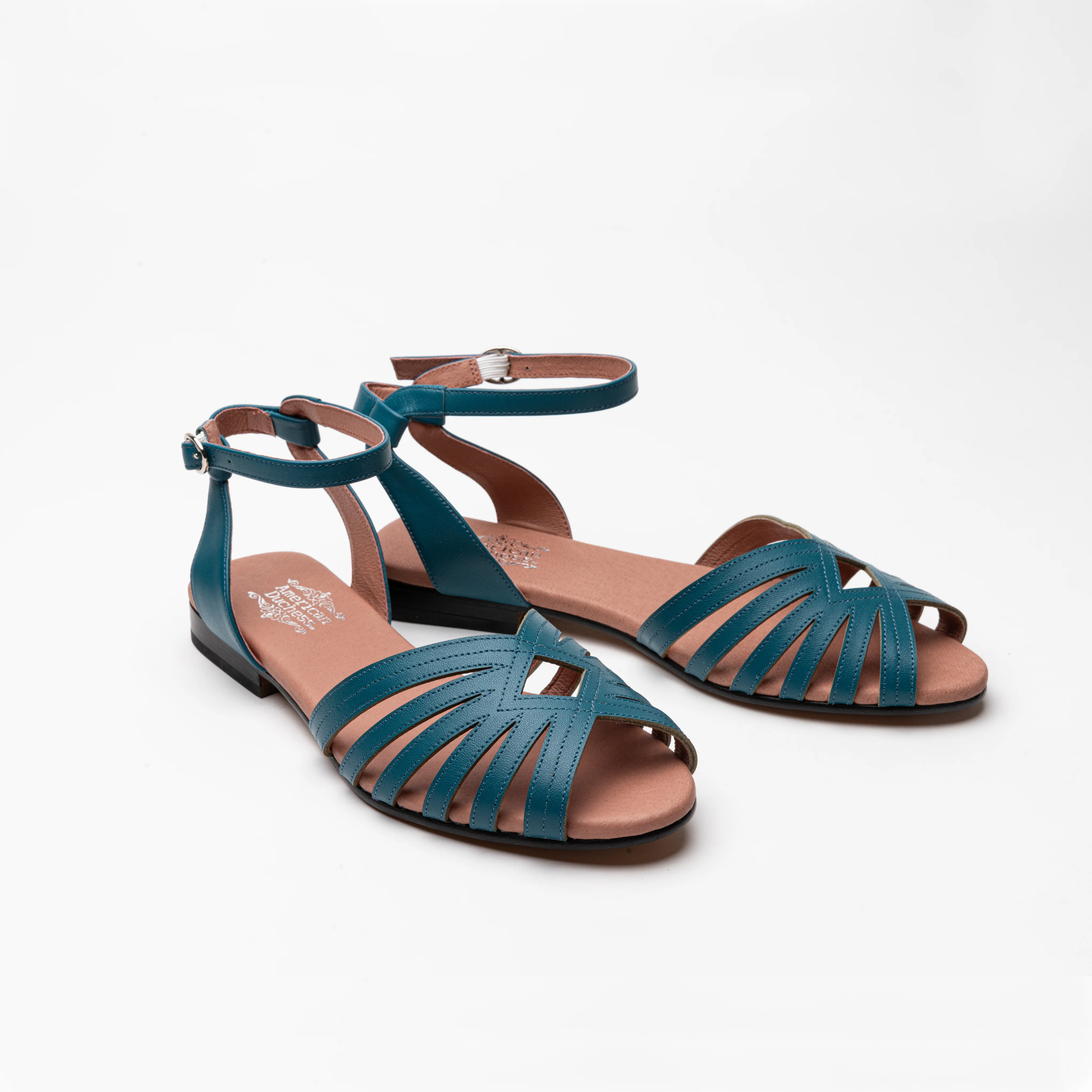 Marta Vintage Sandals (Harbor Blue) - Image 2