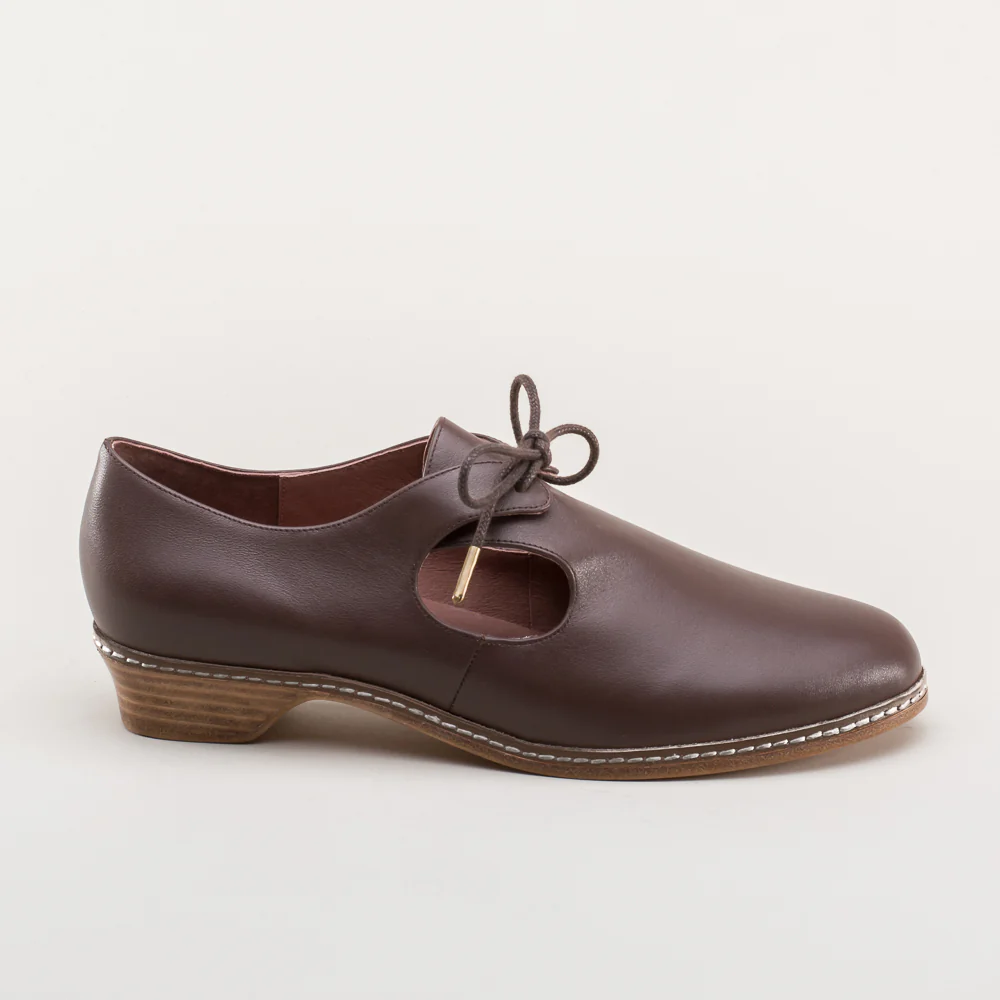 Mary Renaissance Shoes (Brown) - Image 6