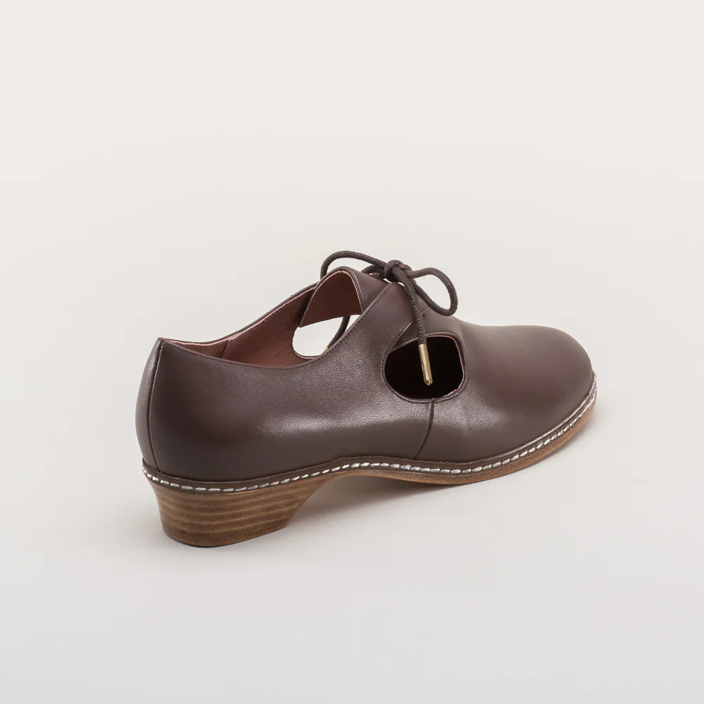 Mary Renaissance Shoes (Brown) - Image 7