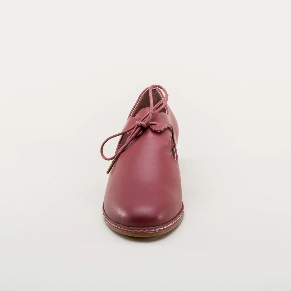 Mary Renaissance Shoes (Oxblood) - Image 12