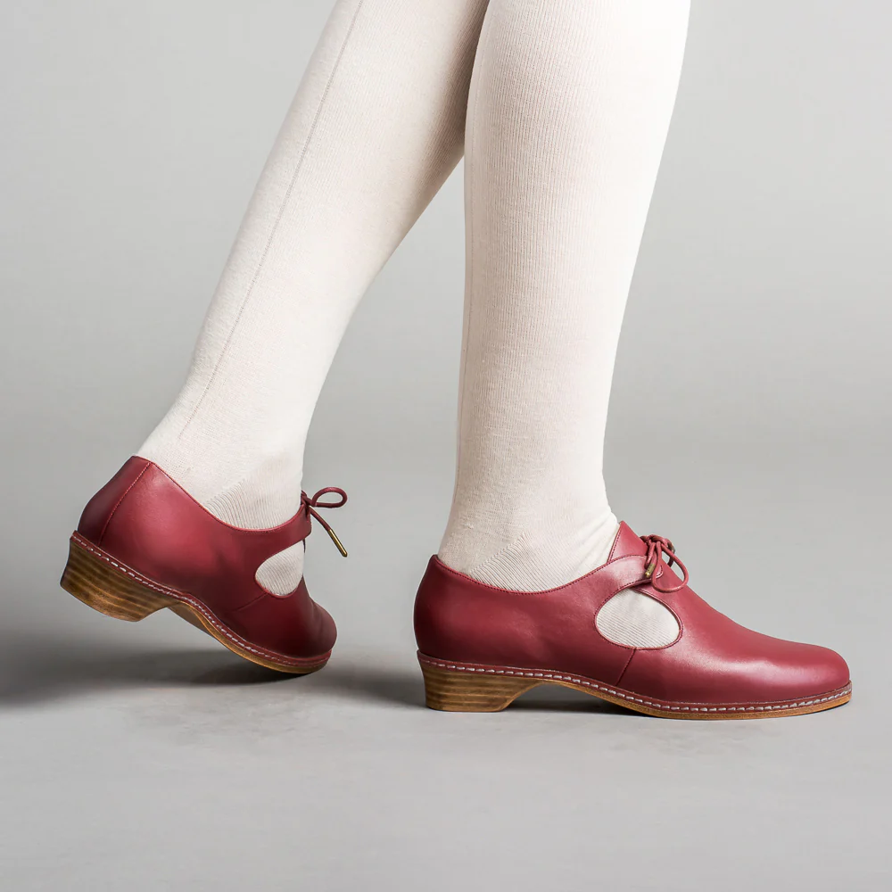 Mary Renaissance Shoes (Oxblood) - Image 3