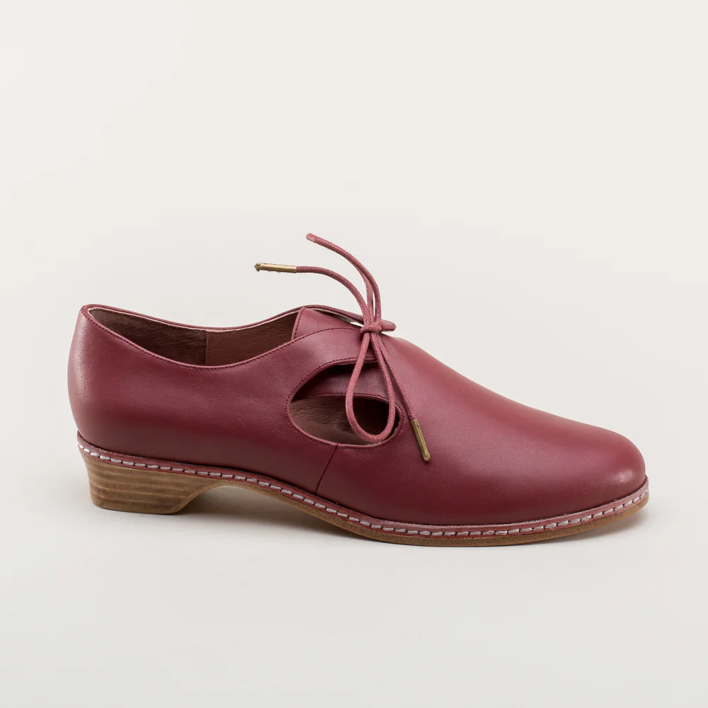 Mary Renaissance Shoes (Oxblood) - Image 6