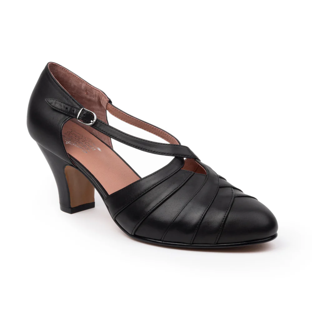 Melrose Vintage Pumps (Black) - Image 3