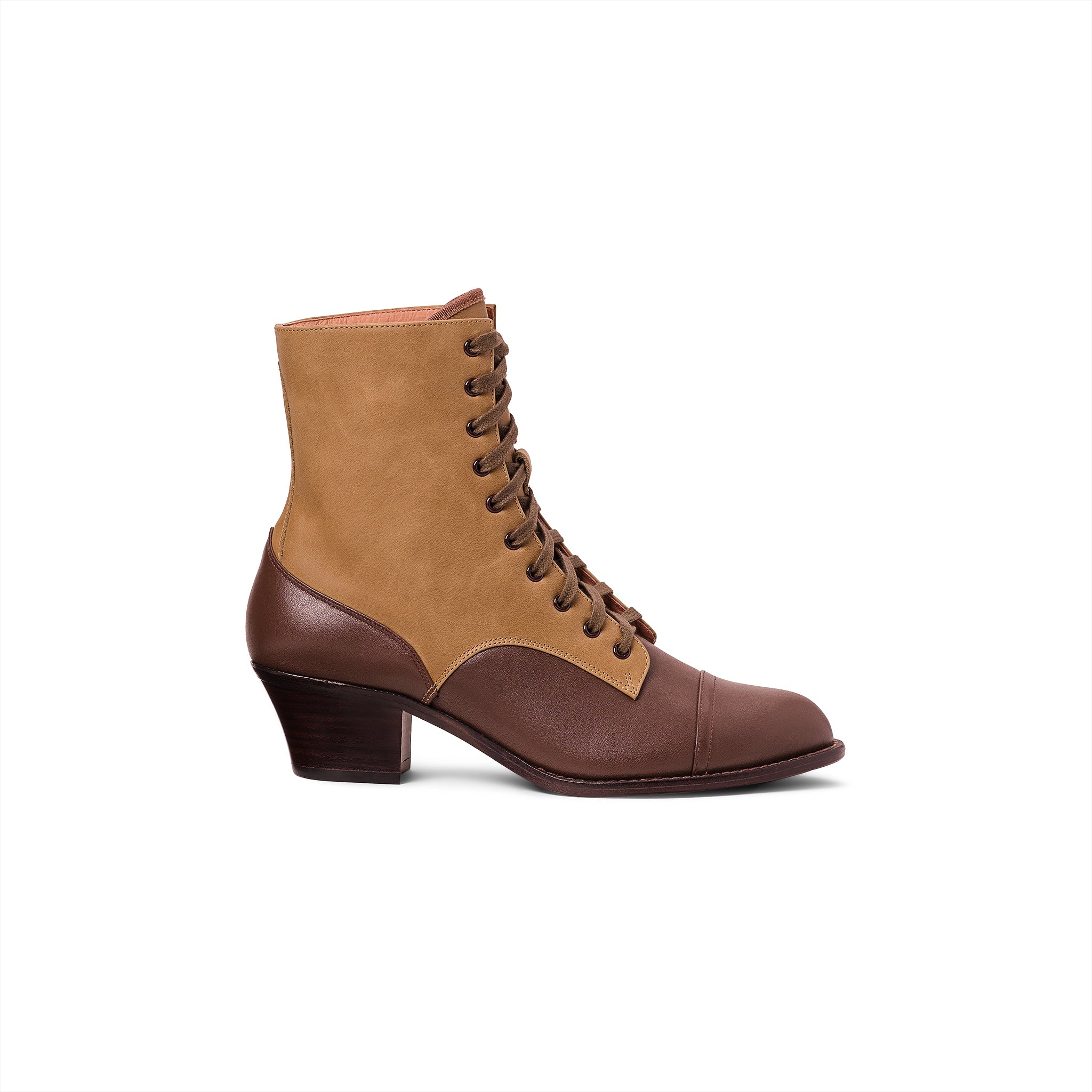 Paris Boots Wide (Tan/Brown) - Image 3