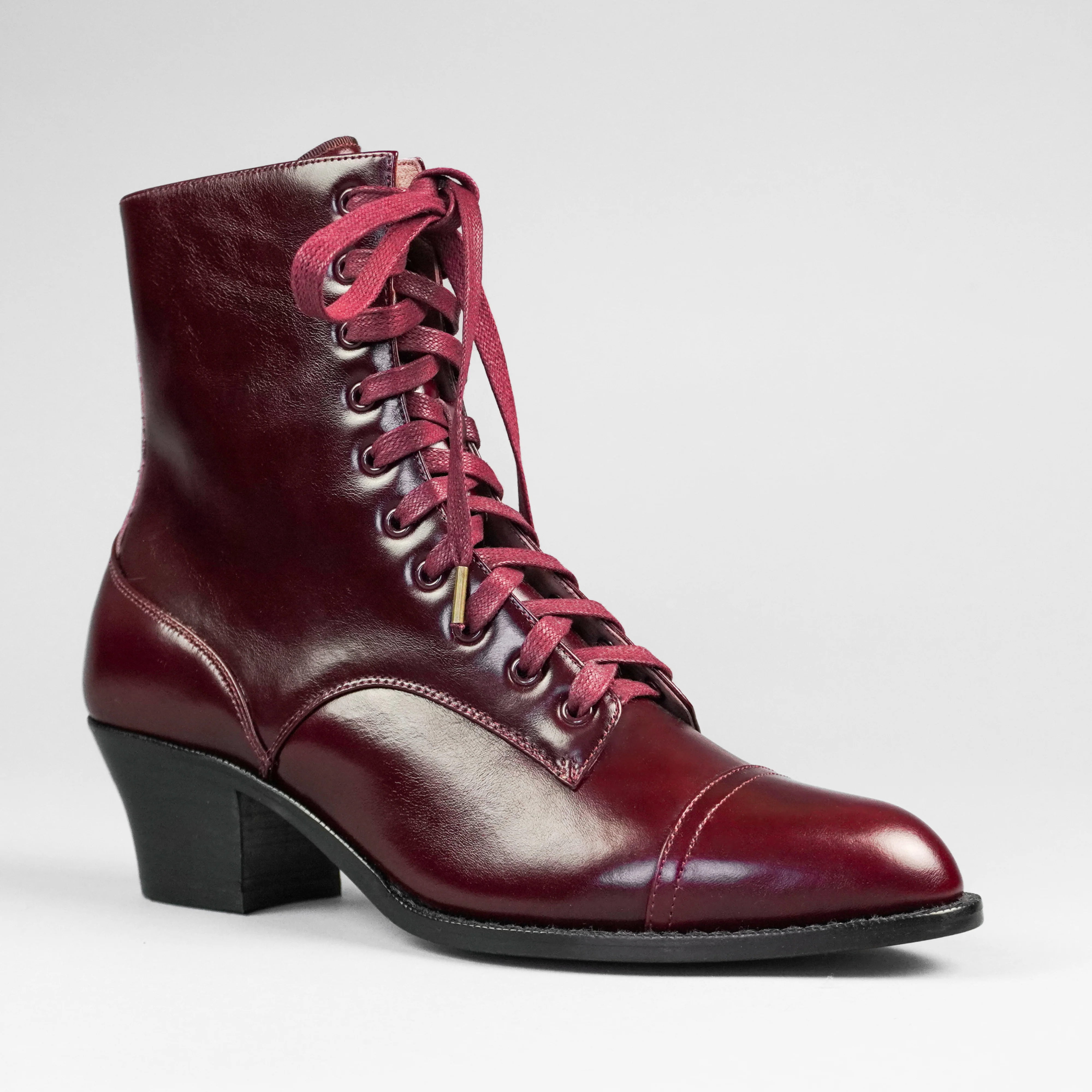Paris Boots (Burgundy) - Image 7