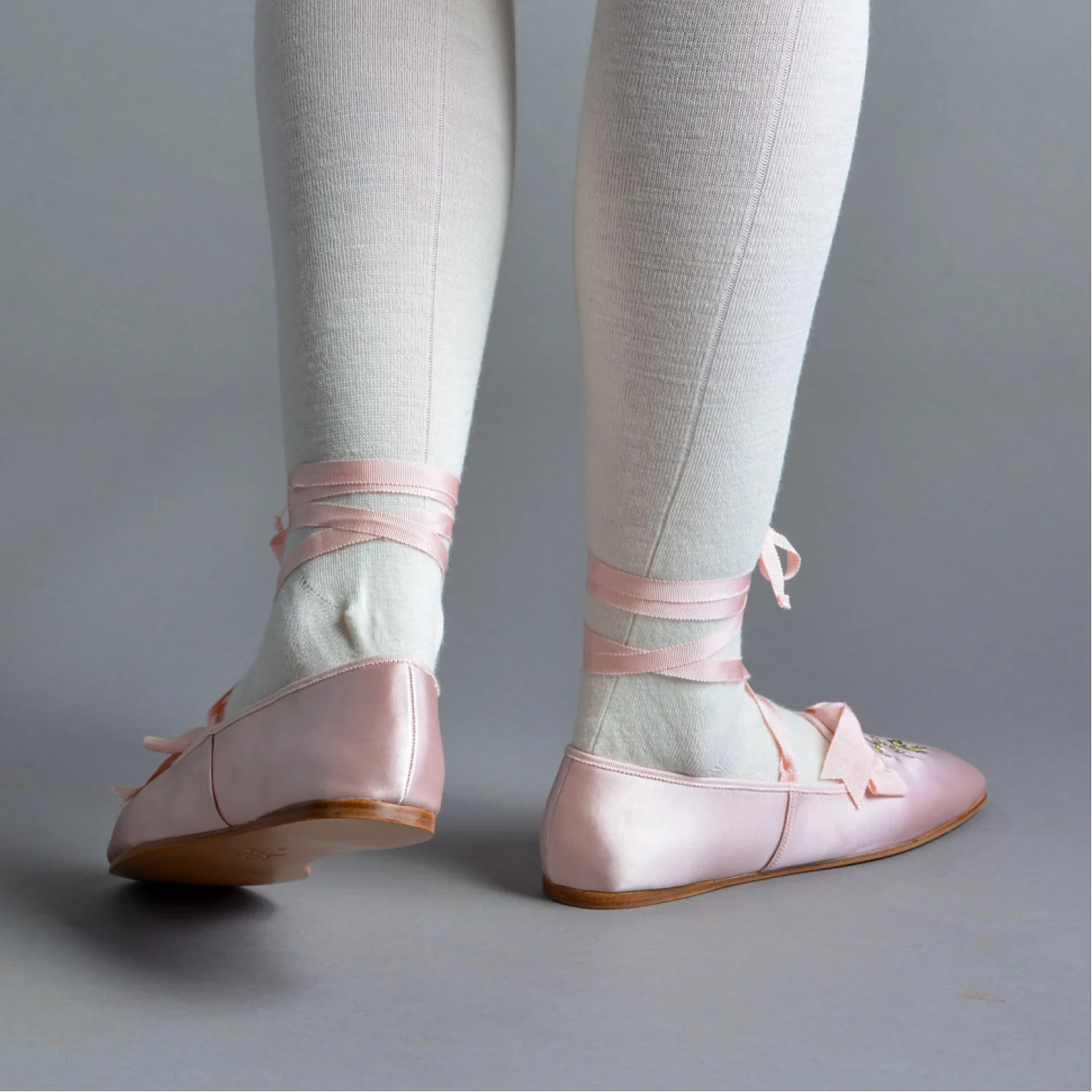 Penelope Regency Slippers (Ballet Pink) - Image 3