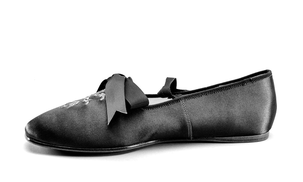 Penelope Regency Slippers (Black) - Image 7