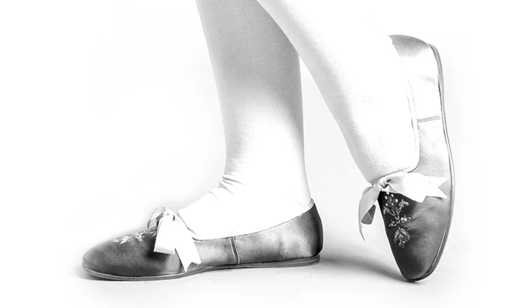 Penelope Regency Slippers (Ivory) - Image 10