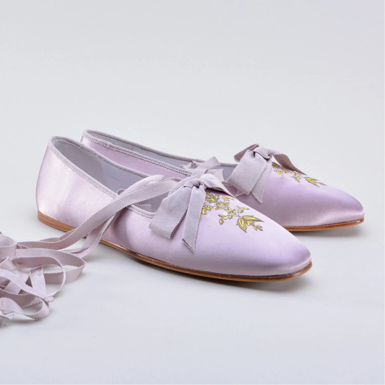 Penelope Regency Slippers (Light Purple) - Image 4