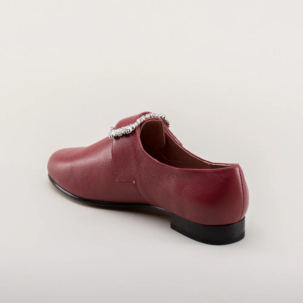 Schuyler 18th Century Shoes (Oxblood) - Image 10
