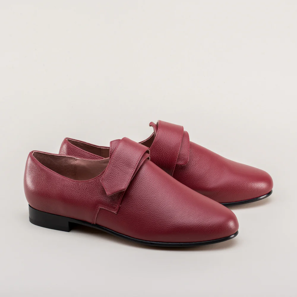 Schuyler 18th Century Shoes (Oxblood) - Image 5