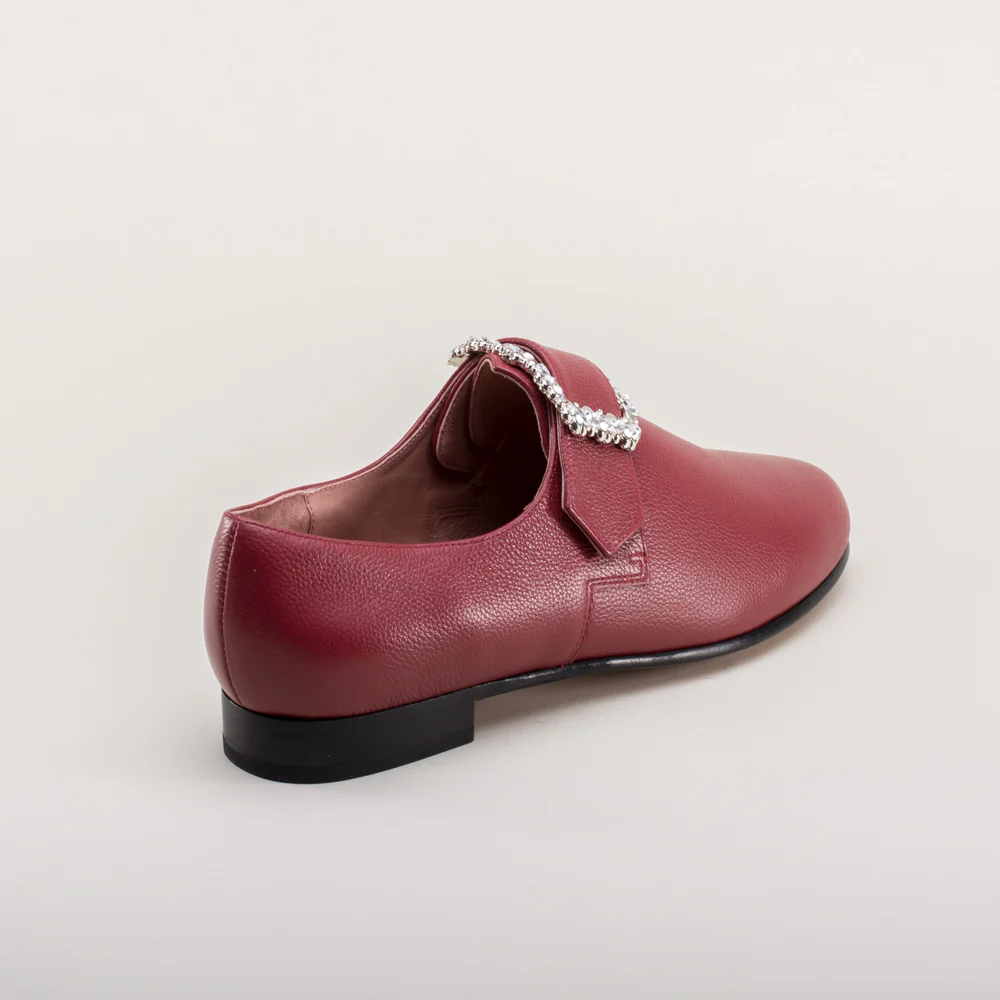 Schuyler 18th Century Shoes (Oxblood) - Image 8