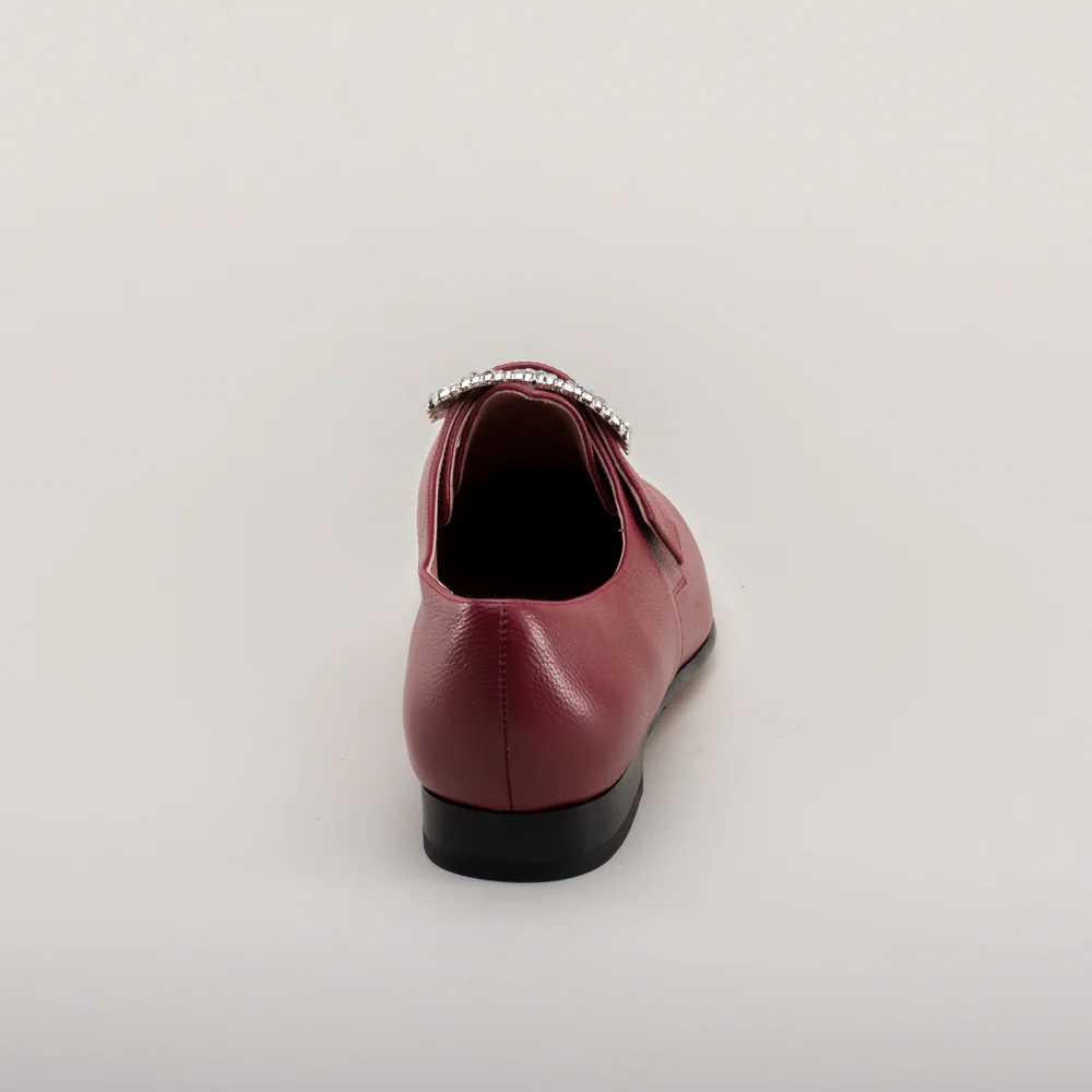 Schuyler 18th Century Shoes (Oxblood) - Image 9