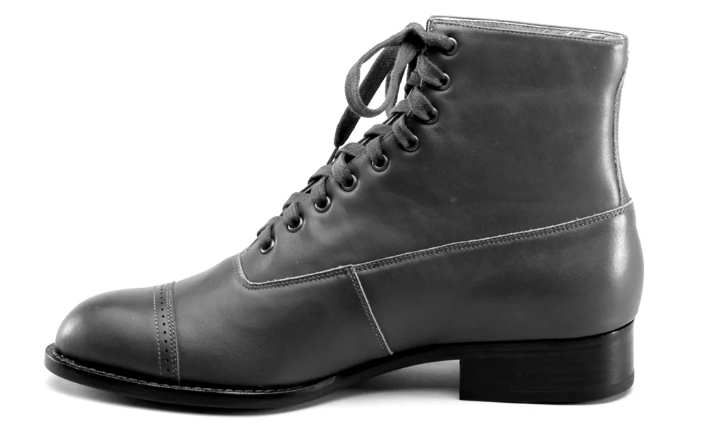 Rainey Vintage Lace-Up Boots (Blue) - Image 15