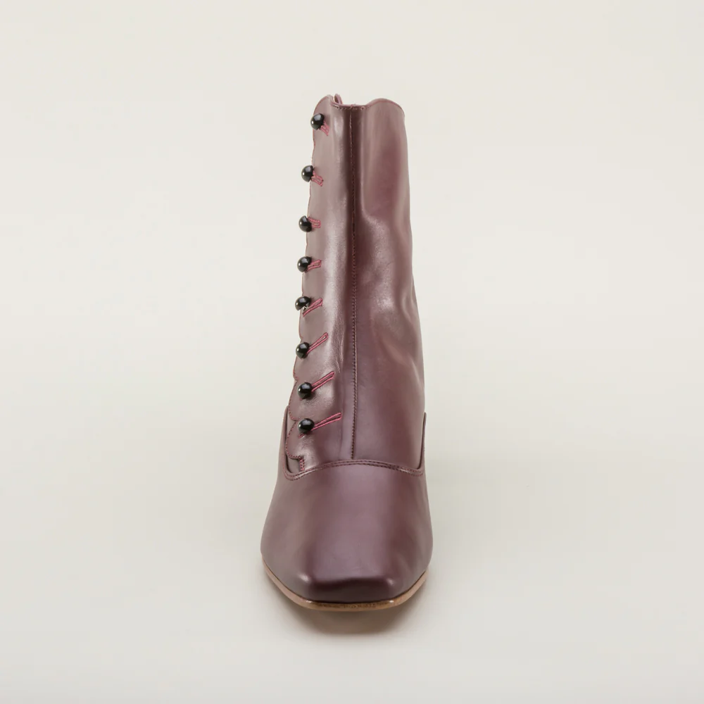 Renoir Victorian Button Boots (Merlot) - Image 12