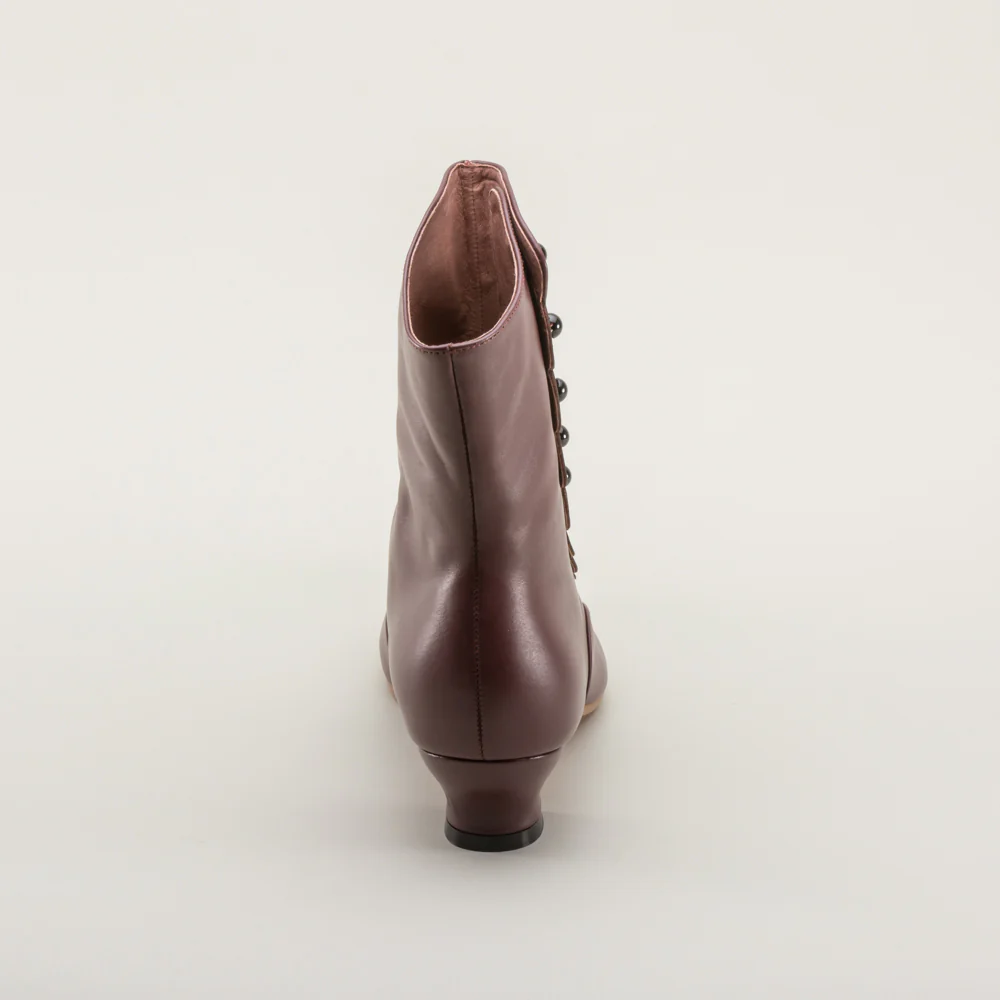 Renoir Victorian Button Boots (Merlot) - Image 8