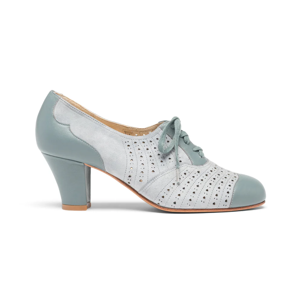 Rita Vintage Oxfords Wide (French Blue) - Image 3