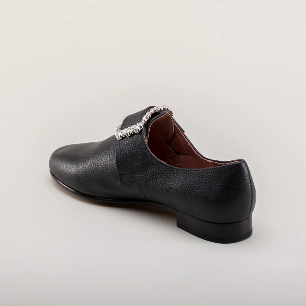 Schuyler 18th Century Shoes (Black) - Image 10