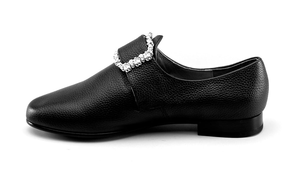 Schuyler 18th Century Shoes (Black) - Image 16