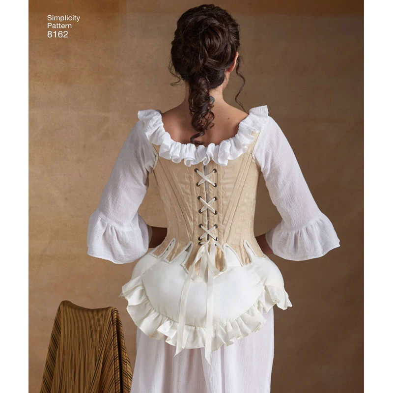 Simplicity 8162 18th Century Underpinnings Sewing Pattern - Image 4