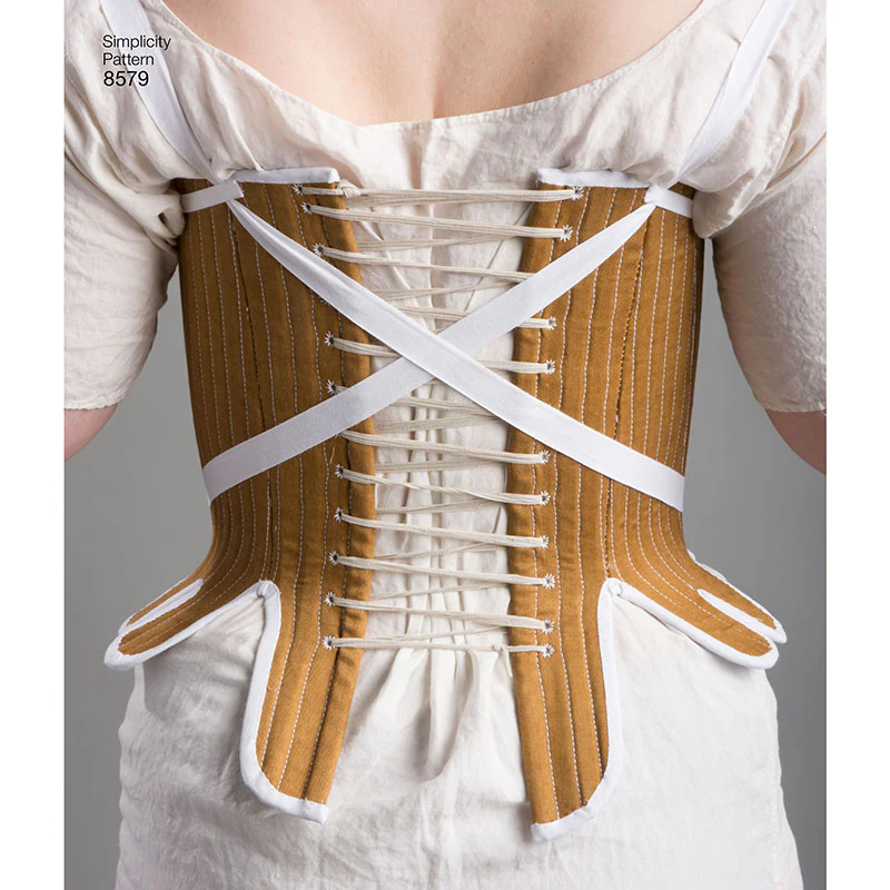 Simplicity 8579 18th Century Underpinnings Sewing Pattern - Image 6