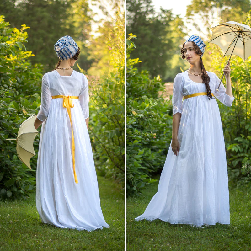Simplicity S8941 Regency Gown & Robe Sewing Pattern - Image 4