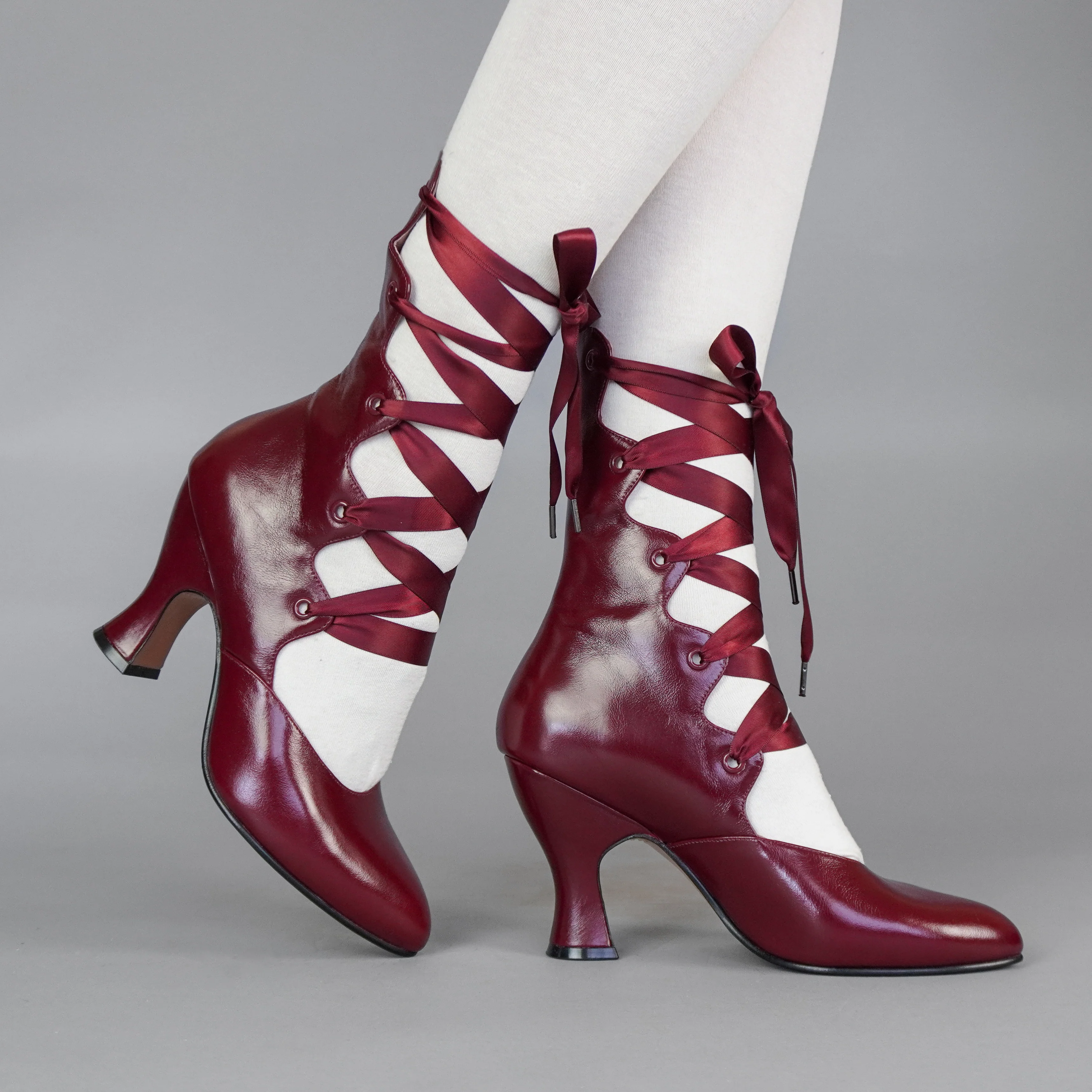 Tango Edwardian Boot (Black Cherry)