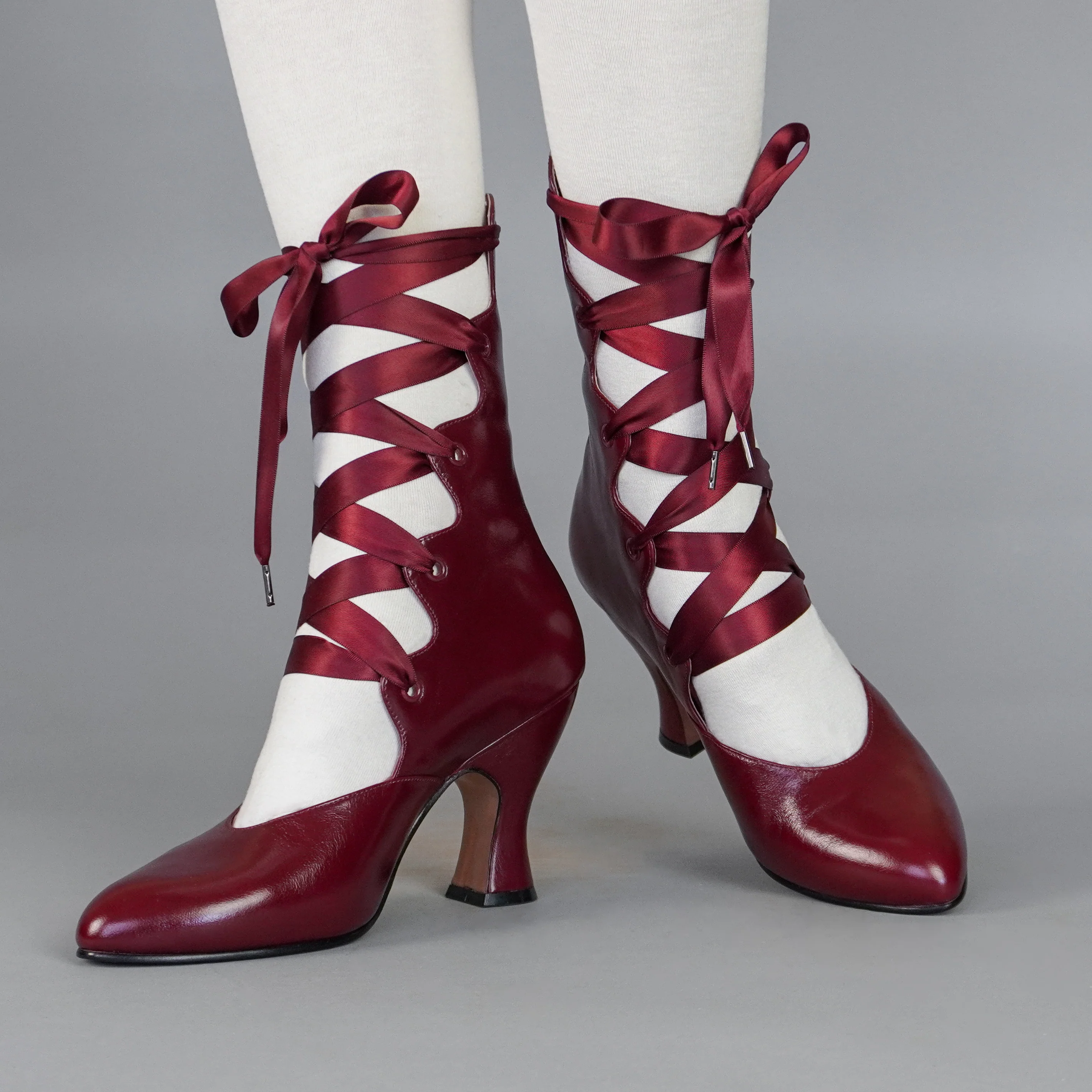 Tango Edwardian Boot (Black Cherry) - Image 2
