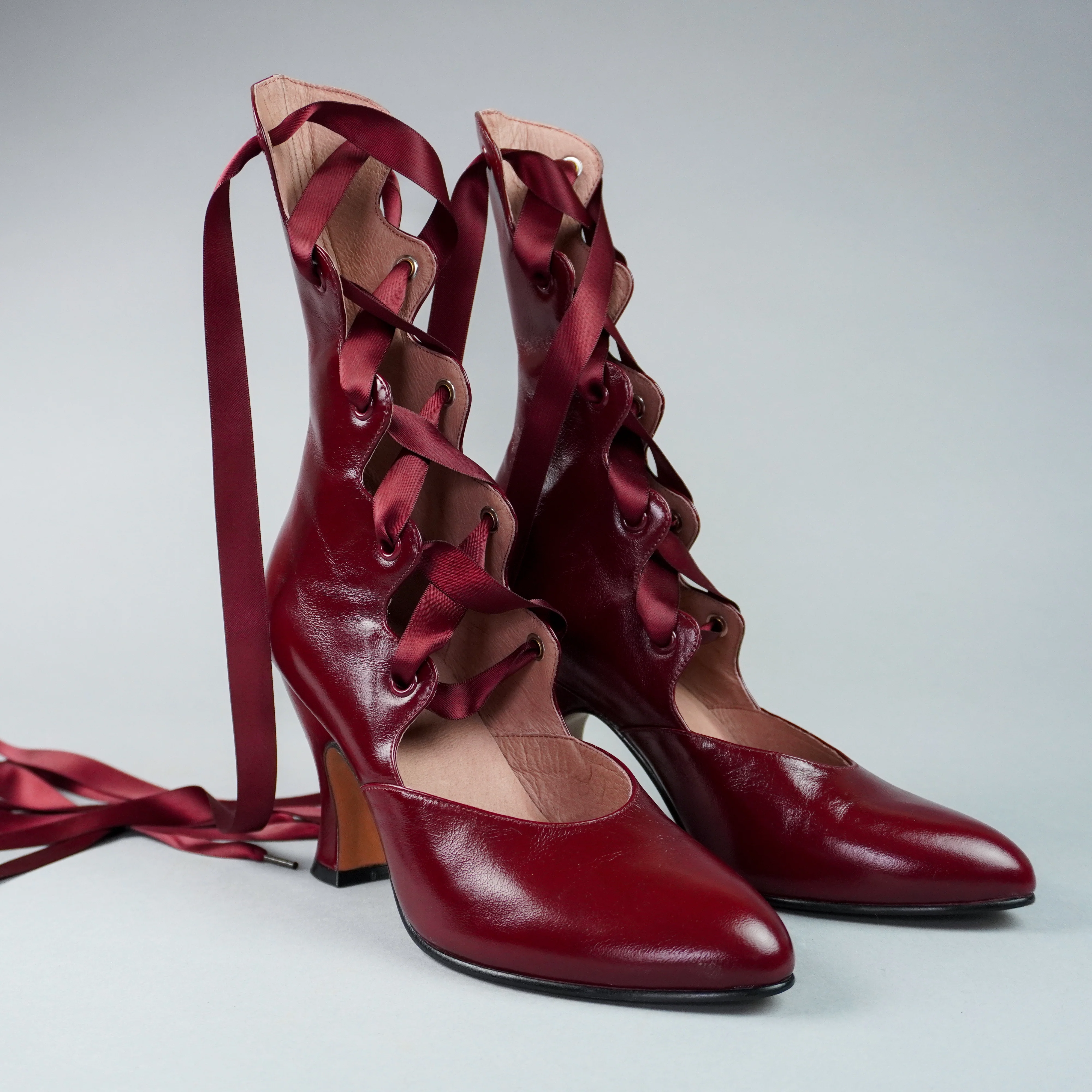 Tango Edwardian Boot (Black Cherry) - Image 4