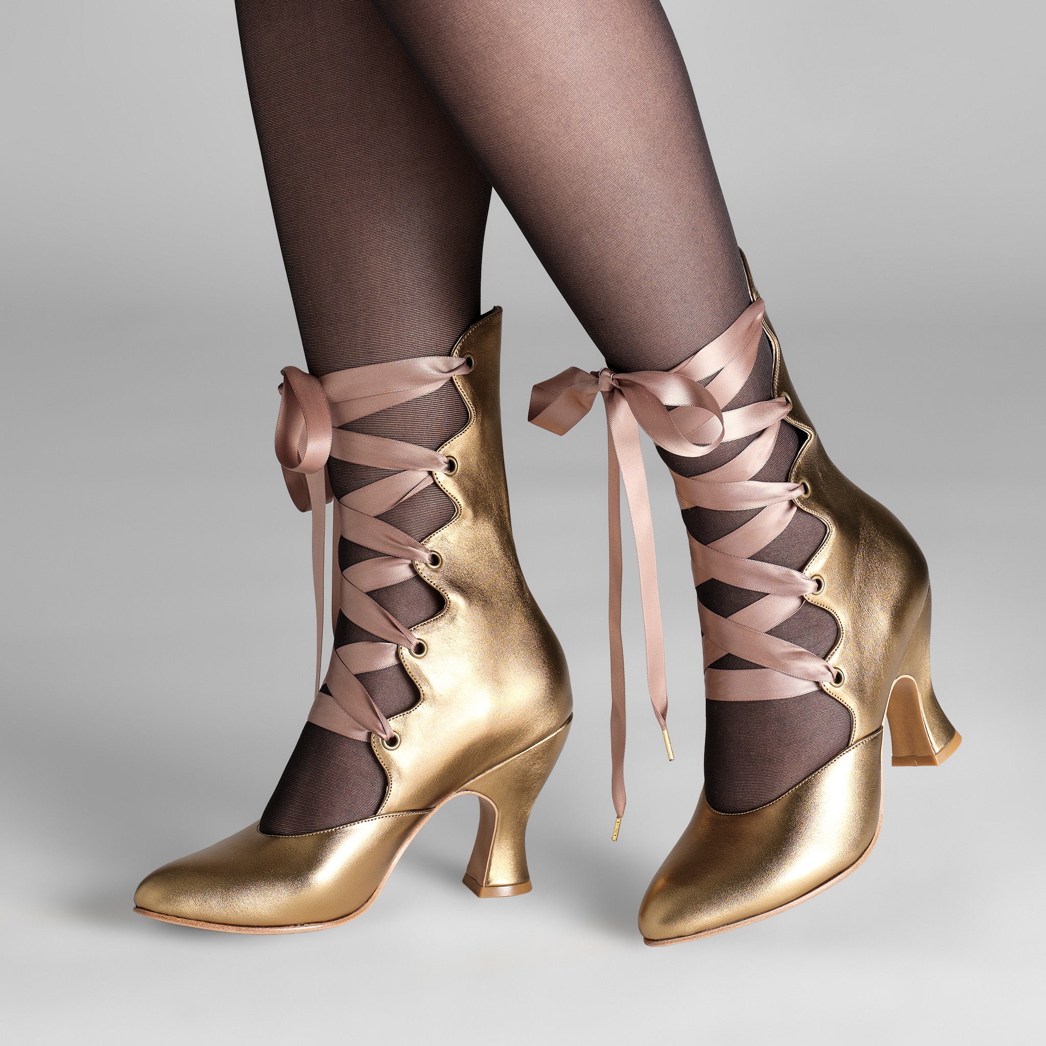 Tango Edwardian Boot (Antique Gold) - Image 2