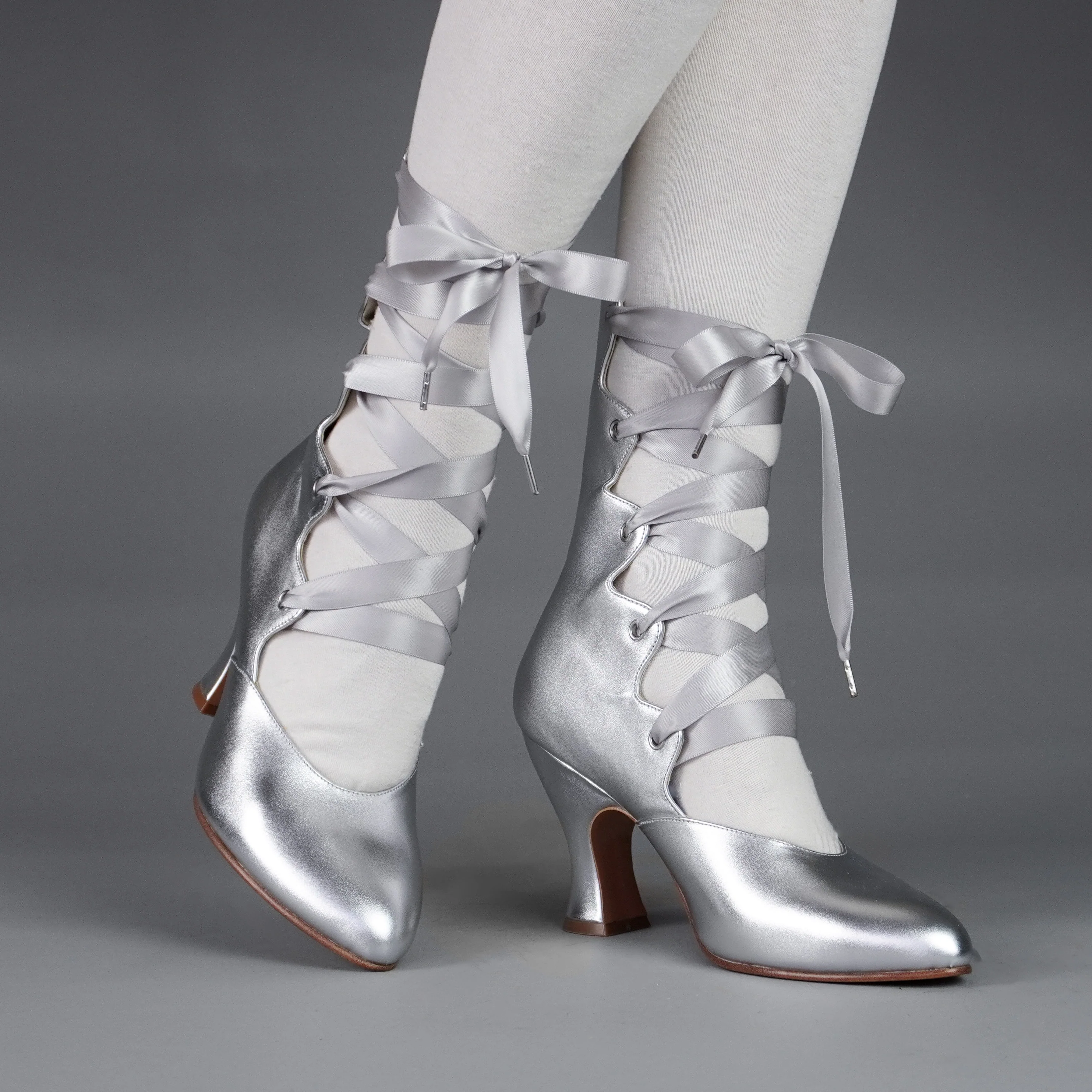 Tango Edwardian Boot (Silver)