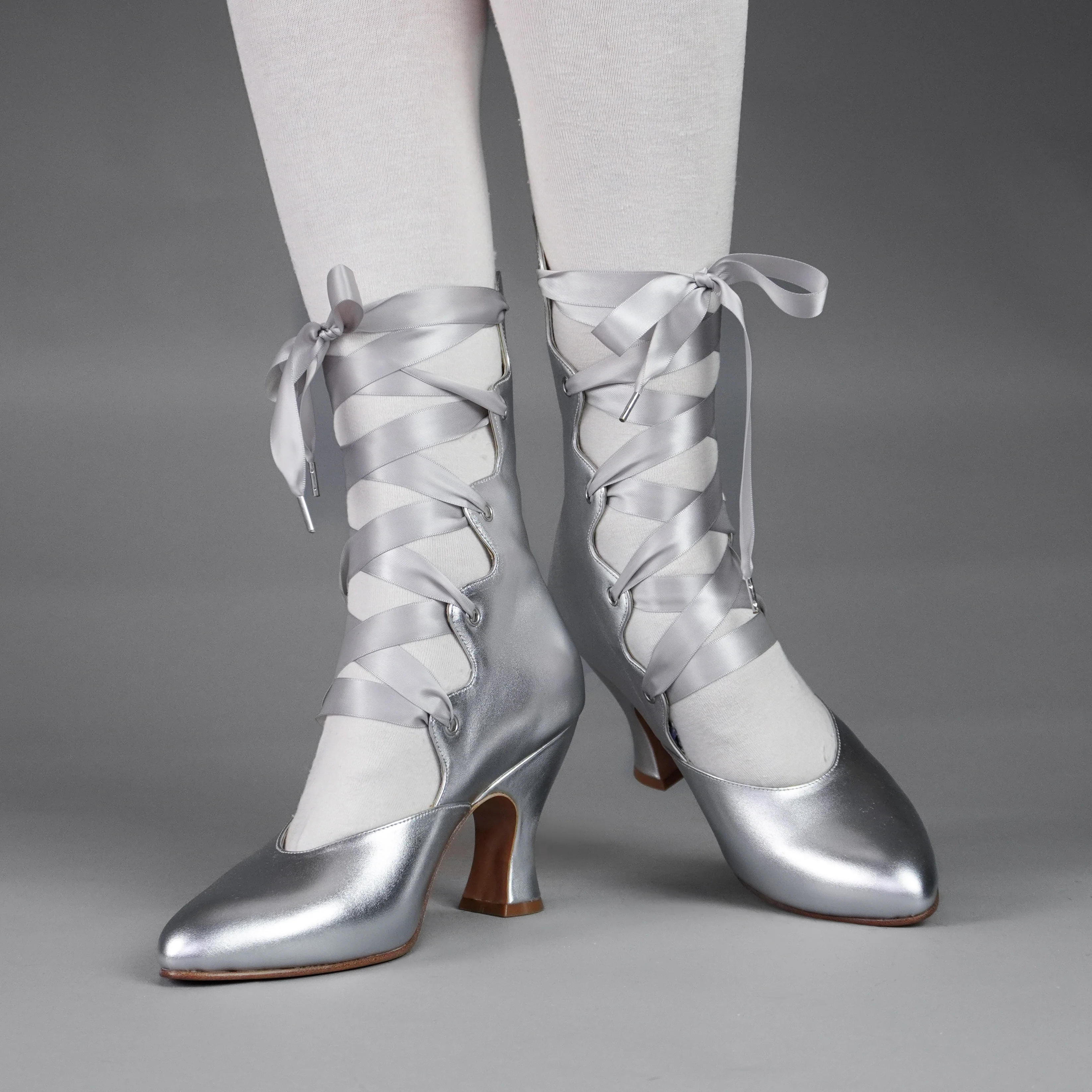 Tango Edwardian Boot (Silver) - Image 2