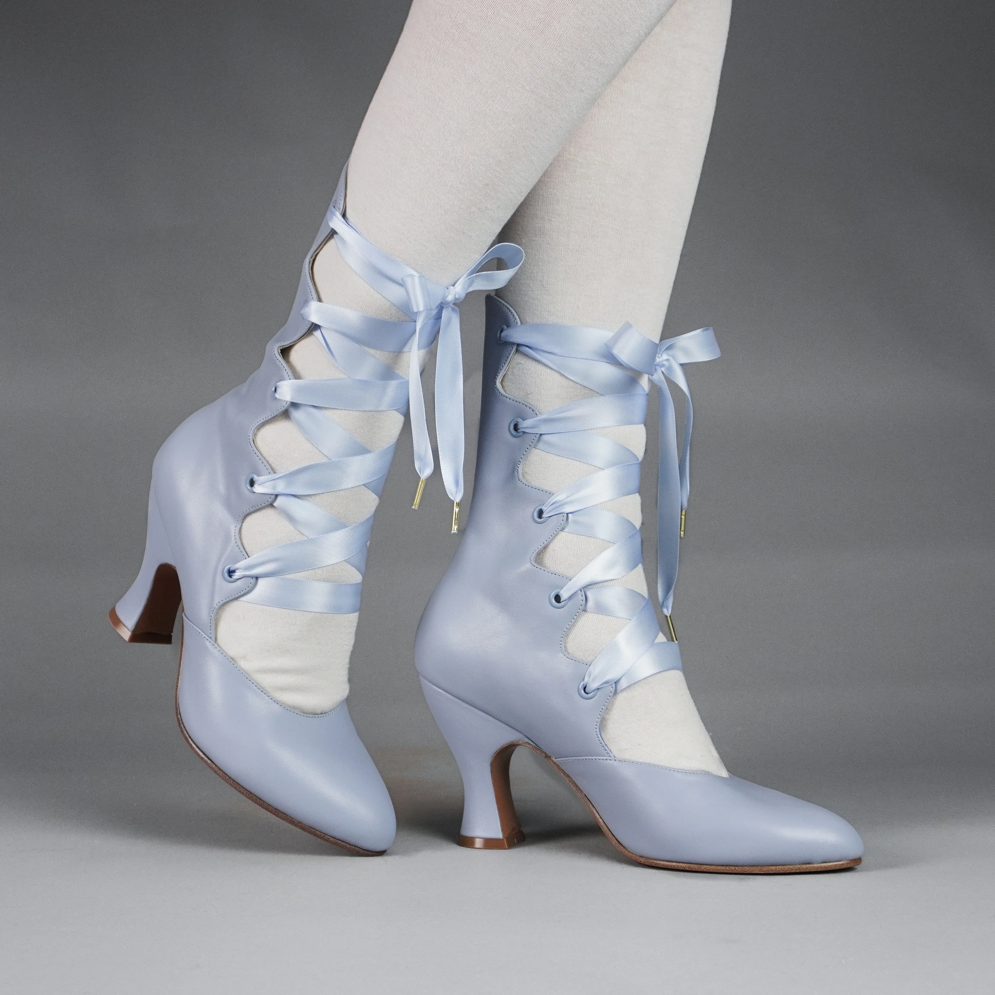 Tango Edwardian Boot (Sky Blue)
