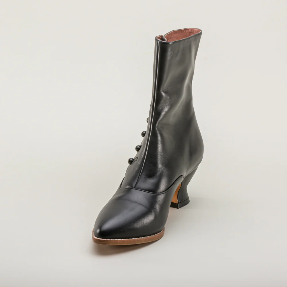 Tavistock Victorian Button Boots (Black) - Image 11