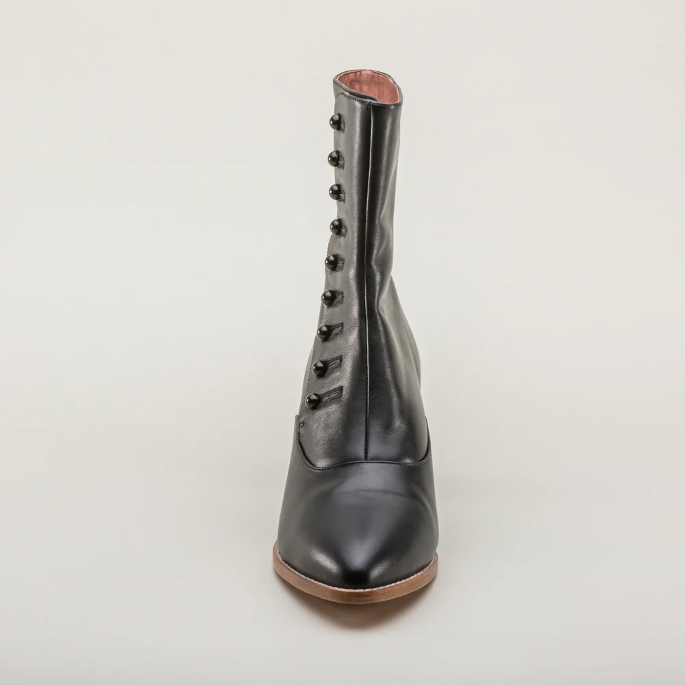 Tavistock Victorian Button Boots (Black) - Image 12