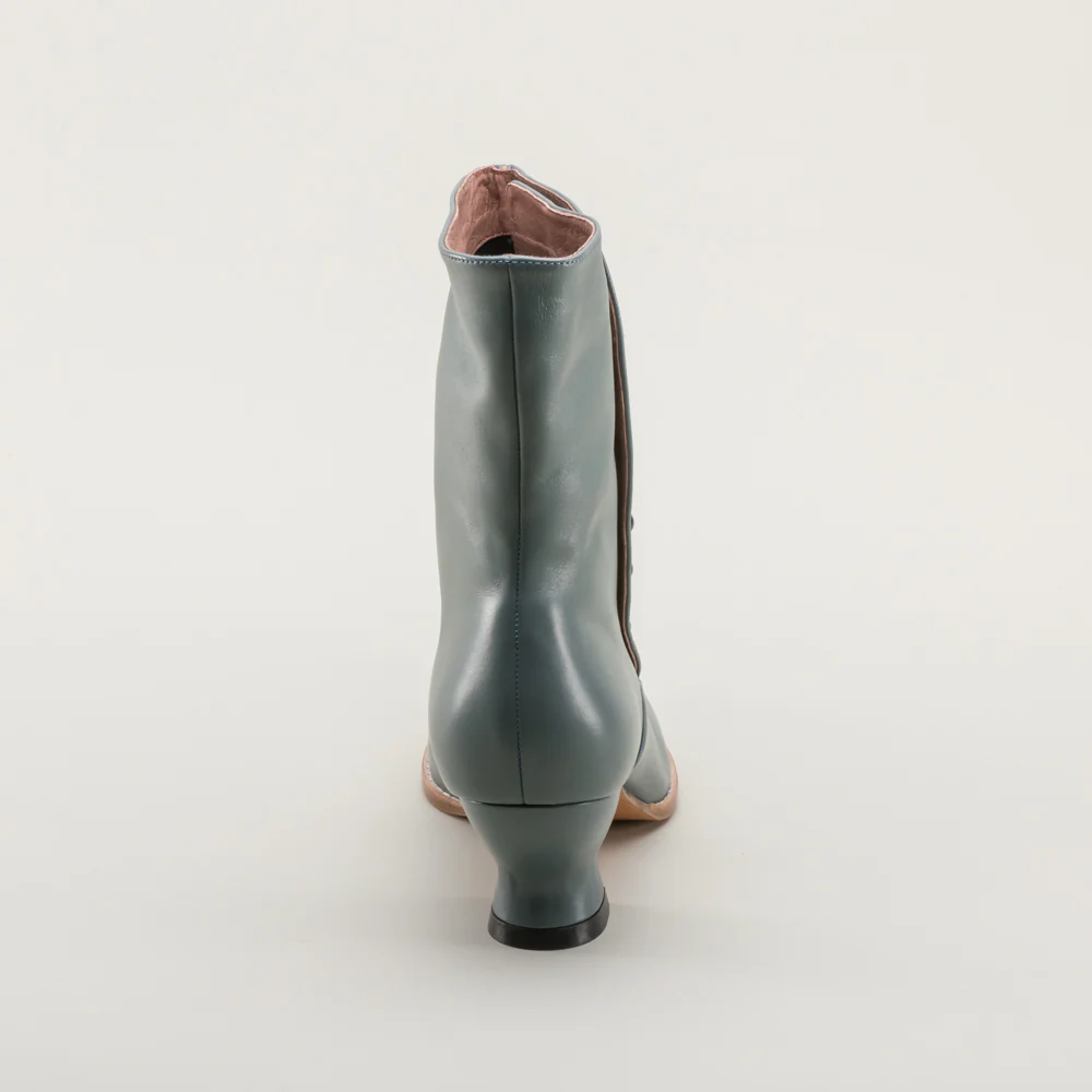 Tavistock Victorian Button Boots (French Blue) - Image 7