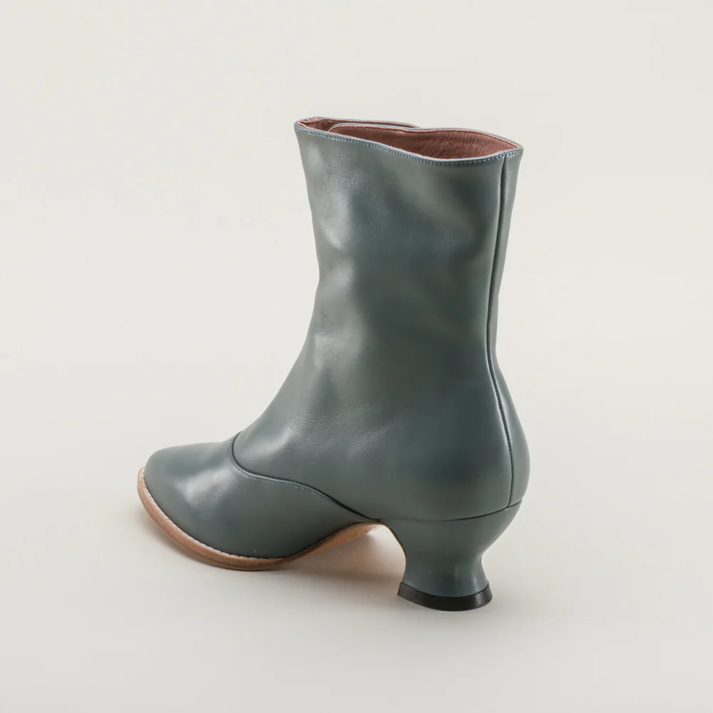 Tavistock Victorian Button Boots (French Blue) - Image 8