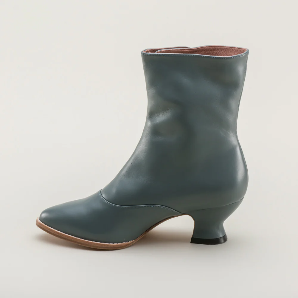 Tavistock Victorian Button Boots (French Blue) - Image 9