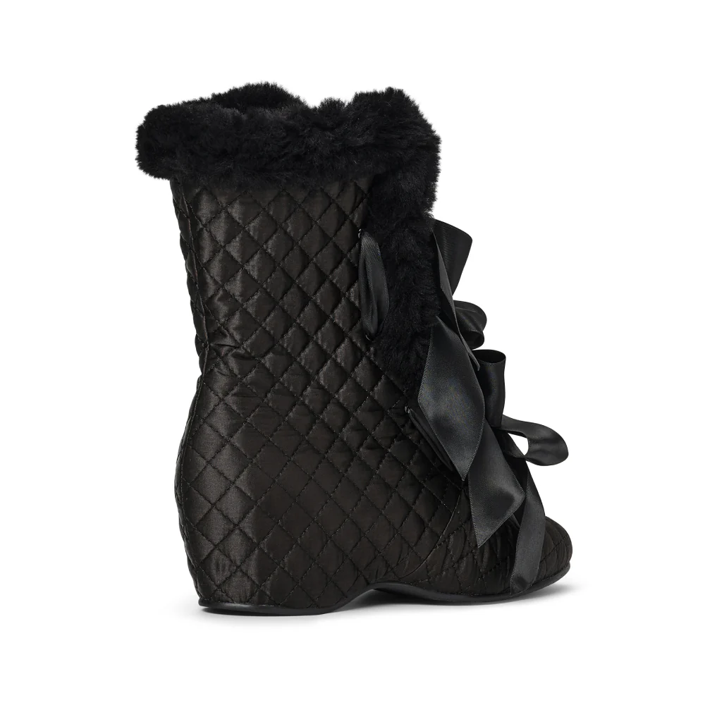 PRE-ORDER Victoria Carriage Boots (Black/Black) - Image 4