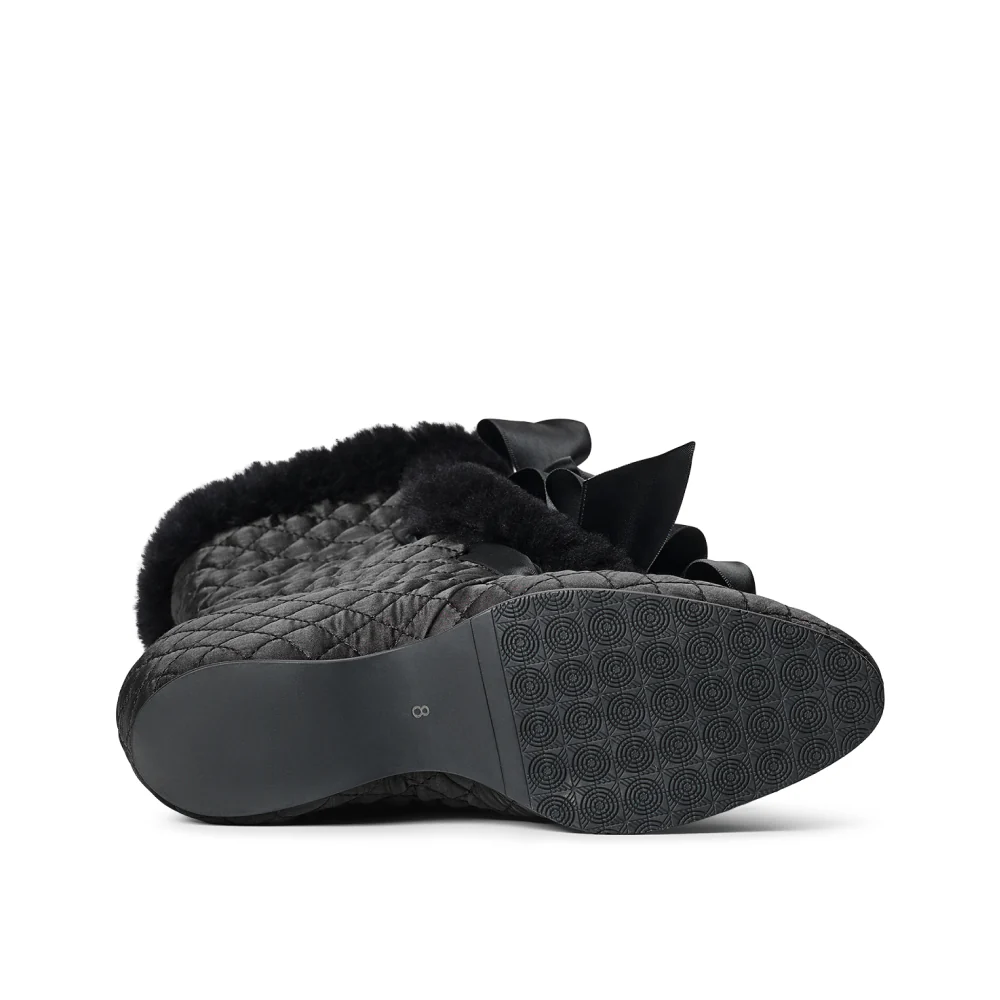 PRE-ORDER Victoria Carriage Boots (Black/Black) - Image 5