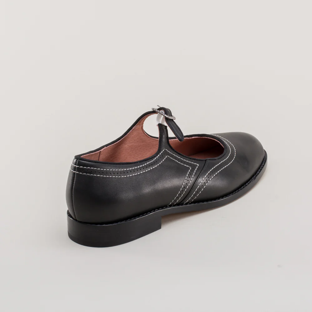 Wednesday Vintage Mary Jane Shoes (Black) - Image 7